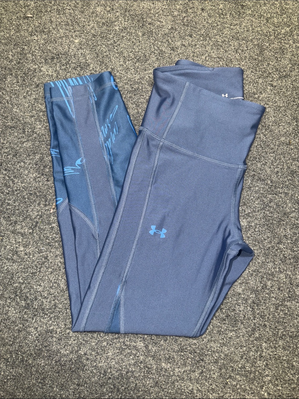 Under Armour Light Blue Performance Leggings